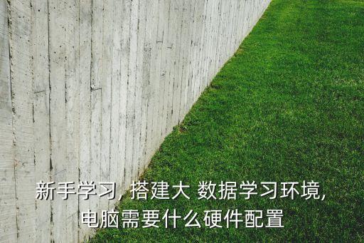 新手學(xué)習(xí), 搭建大 數(shù)據(jù)學(xué)習(xí)環(huán)境,電腦需要什么硬件配置