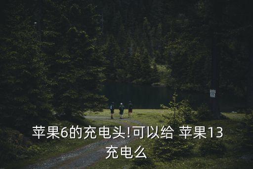  蘋果6的充電頭!可以給 蘋果13充電么
