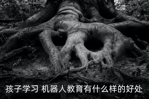 孩子學習 機器人教育有什么樣的好處