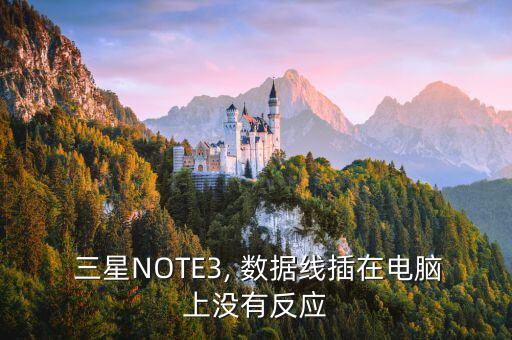  三星NOTE3, 數(shù)據(jù)線(xiàn)插在電腦上沒(méi)有反應(yīng)