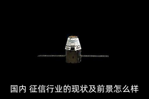 國(guó)內(nèi) 征信行業(yè)的現(xiàn)狀及前景怎么樣