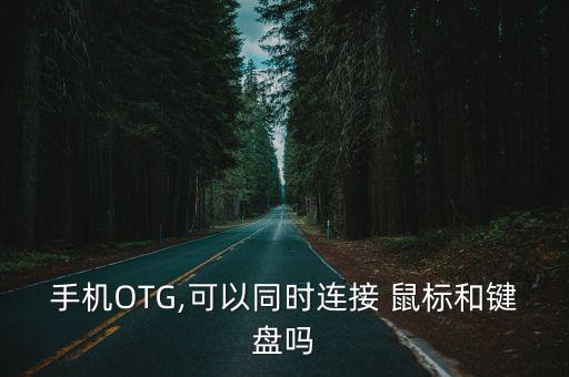 手機(jī)OTG,可以同時(shí)連接 鼠標(biāo)和鍵盤嗎