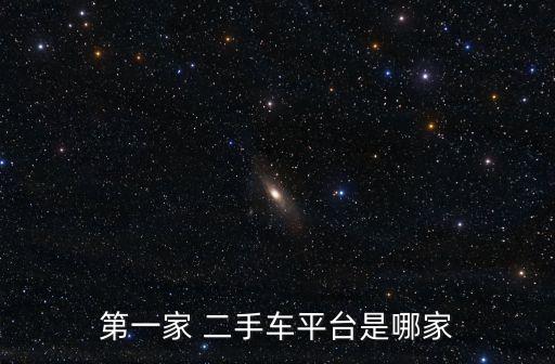 第一家 二手車平臺(tái)是哪家