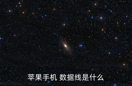 蘋果手機(jī) 數(shù)據(jù)線是什么