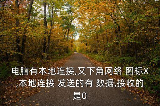 電腦有本地連接,又下角網(wǎng)絡(luò) 圖標(biāo)X,本地連接 發(fā)送的有 數(shù)據(jù),接收的是0