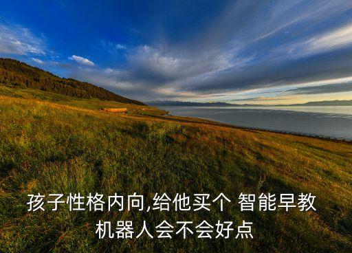 孩子性格內(nèi)向,給他買個(gè) 智能早教 機(jī)器人會(huì)不會(huì)好點(diǎn)