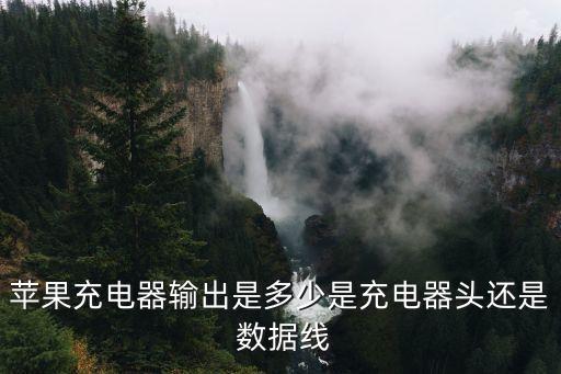 蘋果充電器輸出是多少是充電器頭還是 數(shù)據(jù)線