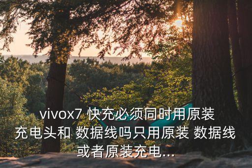 vivox7數(shù)據(jù)線快充