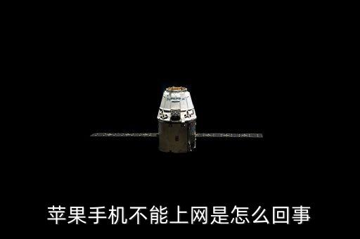 蘋果手機(jī)不能上網(wǎng)是怎么回事