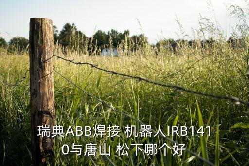 瑞典ABB焊接 機器人IRB1410與唐山 松下哪個好