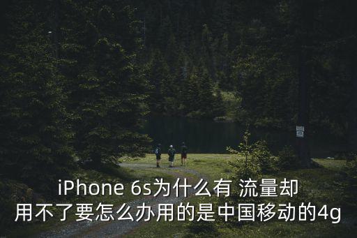 iPhone 6s為什么有 流量卻用不了要怎么辦用的是中國移動(dòng)的4g