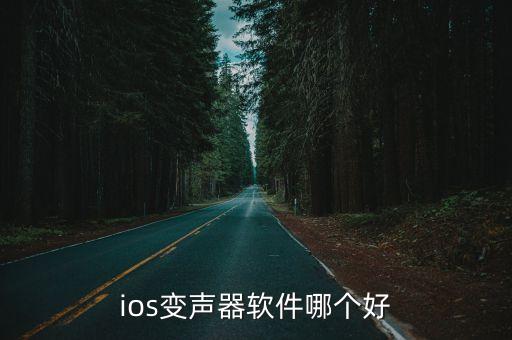 ios變聲器軟件哪個(gè)好