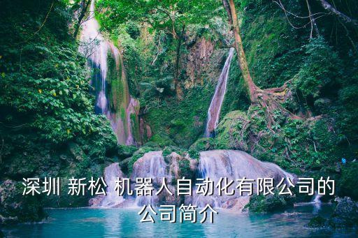 新松 中國機(jī)器人產(chǎn)業(yè)的 國家隊(duì)
