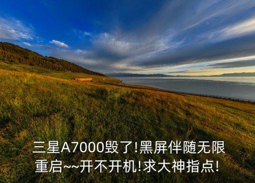  三星A7000毀了!黑屏伴隨無限重啟~~開不開機!求大神指點!