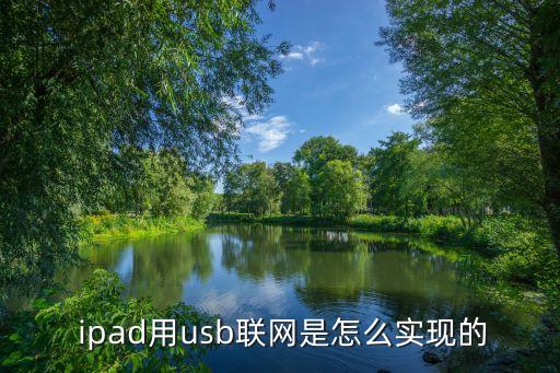 ipad怎么使用數(shù)據(jù)線連接電腦上網(wǎng)