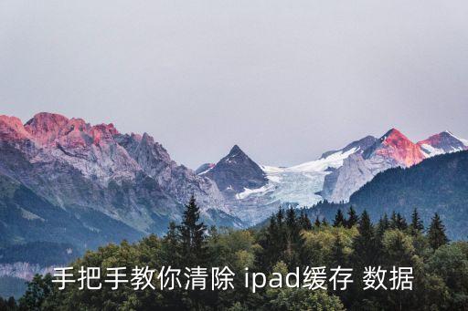 手把手教你清除 ipad緩存 數(shù)據(jù)