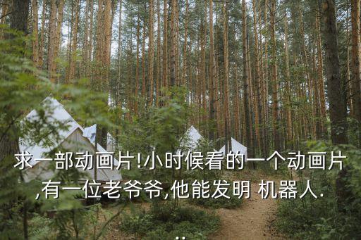 求一部動(dòng)畫(huà)片!小時(shí)候看的一個(gè)動(dòng)畫(huà)片,有一位老爺爺,他能發(fā)明 機(jī)器人...