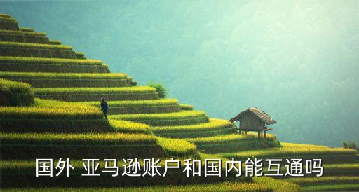 國外 亞馬遜賬戶和國內(nèi)能互通嗎