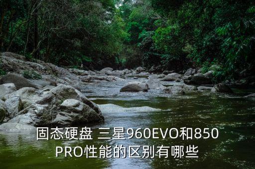 固態(tài)硬盤 三星960EVO和850PRO性能的區(qū)別有哪些