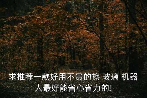 國外擦玻璃機器人,智能擦玻璃機器人哪個品牌好