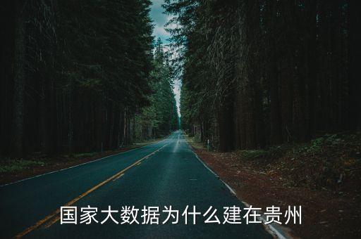 國家大數(shù)據(jù)為什么建在貴州