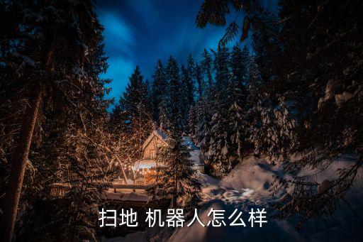  掃地 機(jī)器人怎么樣