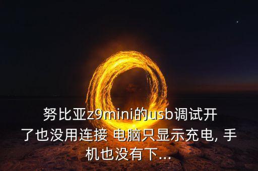  努比亞z9mini的usb調(diào)試開了也沒用連接 電腦只顯示充電, 手機(jī)也沒有下...