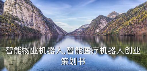 創(chuàng)業(yè)智能物業(yè)機器人,智能醫(yī)療機器人創(chuàng)業(yè)策劃書