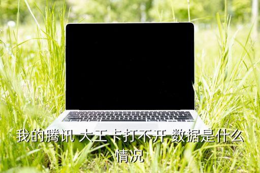 我的騰訊 大王卡打不開 數(shù)據(jù)是什么情況
