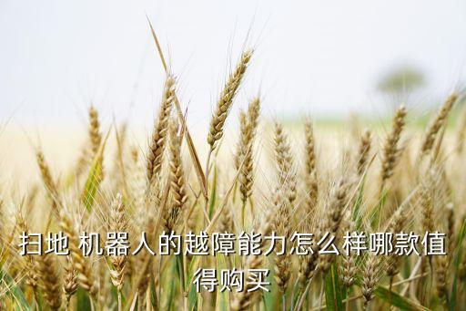 掃地 機器人的越障能力怎么樣哪款值得購買