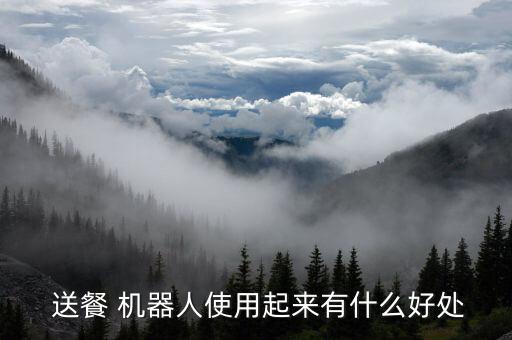  送餐 機器人使用起來有什么好處