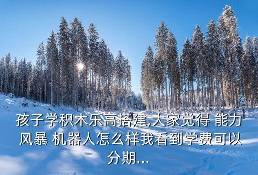 能力風(fēng)暴氪3機器人