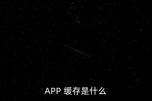 APP 緩存是什么