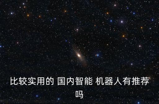 比較實用的 國內(nèi)智能 機器人有推薦嗎