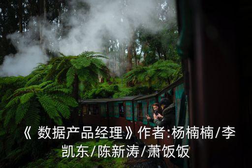 《 數(shù)據(jù)產(chǎn)品經(jīng)理》作者:楊楠楠/李凱東/陳新濤/蕭飯飯