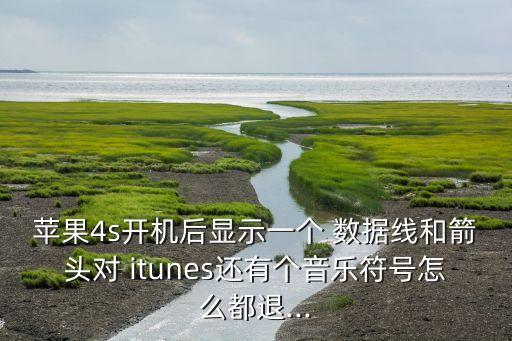 iphone4充電時出現(xiàn)itunes和數(shù)據(jù)線的標(biāo)志
