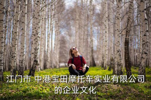 江門市 中港寶田摩托車實(shí)業(yè)有限公司的企業(yè)文化