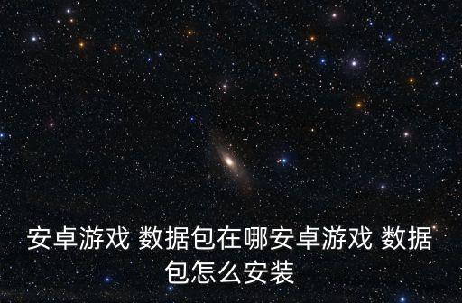 安卓游戲 數(shù)據(jù)包在哪安卓游戲 數(shù)據(jù)包怎么安裝