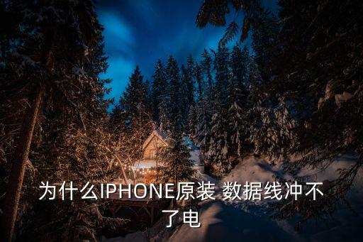 為什么IPHONE原裝 數(shù)據(jù)線沖不了電