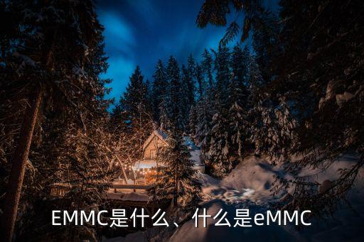 EMMC是什么、什么是eMMC