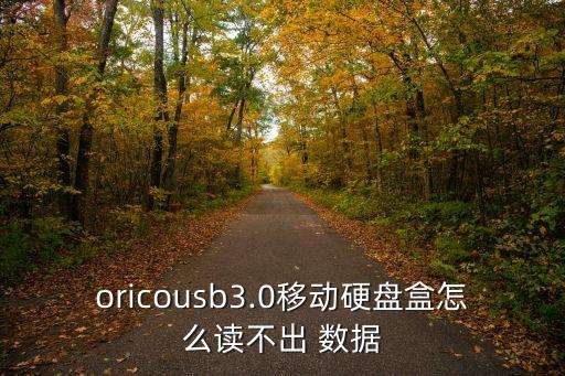 oricousb3.0移動(dòng)硬盤(pán)盒怎么讀不出 數(shù)據(jù)