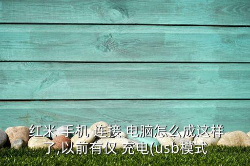  紅米 手機 連接 電腦怎么成這樣了,以前有僅 充電(usb模式