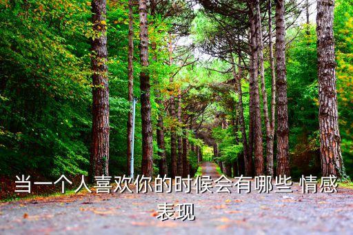當(dāng)一個(gè)人喜歡你的時(shí)候會(huì)有哪些 情感表現(xiàn)