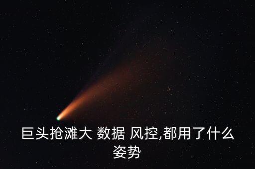 被大數(shù)據(jù)風(fēng)控