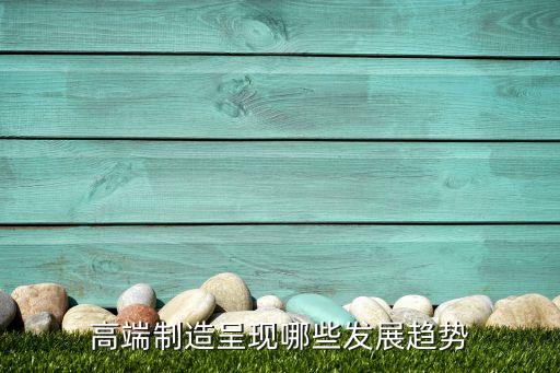 高端制造呈現(xiàn)哪些發(fā)展趨勢(shì)