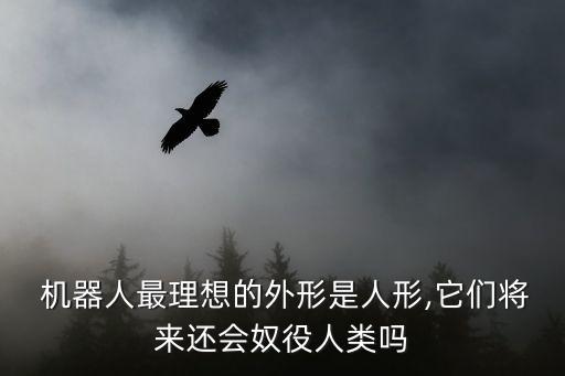  機器人最理想的外形是人形,它們將來還會奴役人類嗎