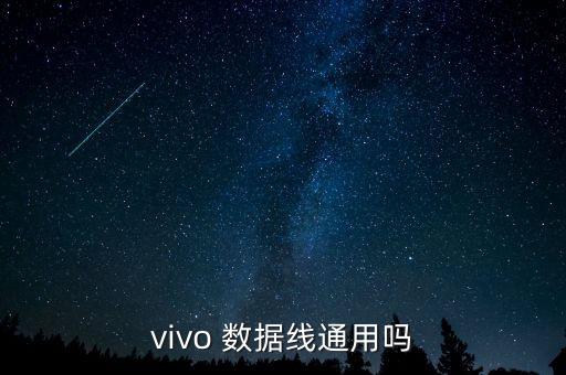 vivo 數(shù)據(jù)線通用嗎