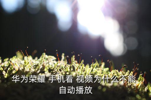 手機自動視頻