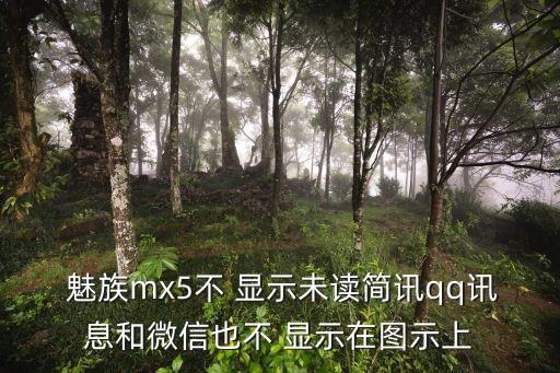  魅族mx5不 顯示未讀簡(jiǎn)訊qq訊息和微信也不 顯示在圖示上