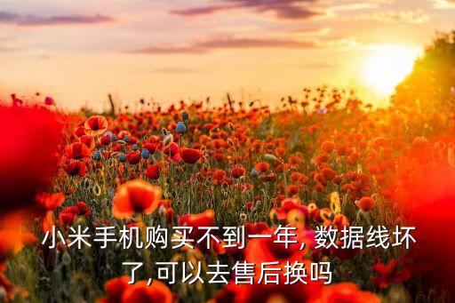  小米手機(jī)購(gòu)買(mǎi)不到一年, 數(shù)據(jù)線壞了,可以去售后換嗎